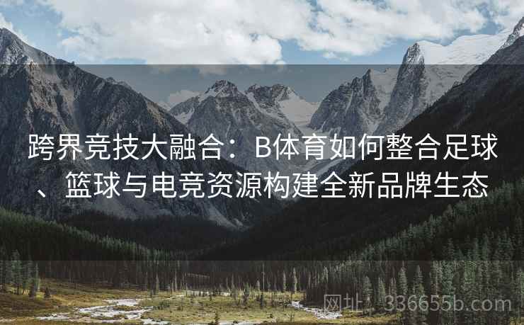 跨界竞技大融合：B体育如何整合足球、篮球与电竞资源构建全新品牌生态